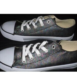 Airwalk Legacee Texture Black Sparkle Fashion Walking Sneakers Tennis Shoes 9.5